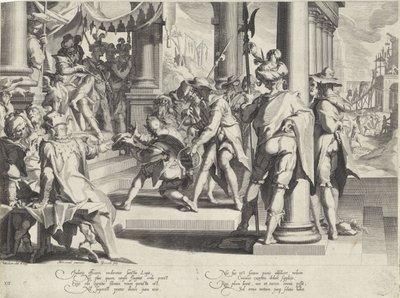 Thronus Justitiae Yasasının Dokunulmazlığı Alegorisi (dizi başlığı) by Willem Isaacsz. van Swanenburg