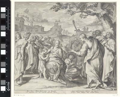 Mesih çocukları kutsar by Willem Isaacsz. van Swanenburg