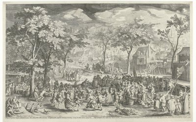 Dorpskermis, ca. 1610 by Willem Isaacsz. van Swanenburg