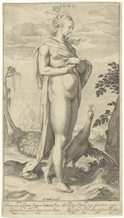 tavus kuşu ile Juno Iuno (nesne üzerindeki başlık) Paris