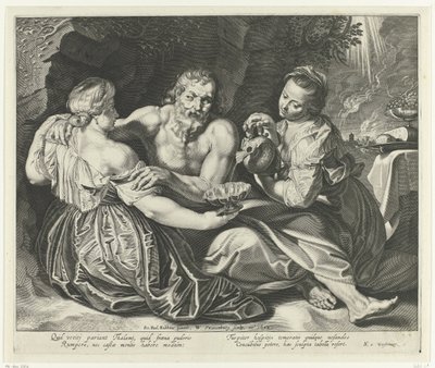 Kızları tarafından çok sarhoş by Willem Isaacsz. van Swanenburg