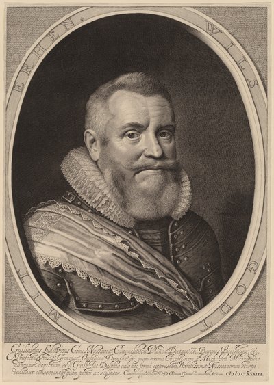 William Louis, Nassau-Beilstein Kontu by Willem Jacobsz Delff after Michiel van Miereveld