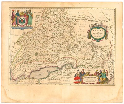 Rusya Haritası Kimden: Dünya Haritası.., 1645 by Willem Janszoon Blaeu