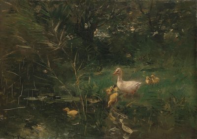 Ördek Yavruları by Willem Maris