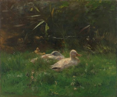 ördekler by Willem Maris