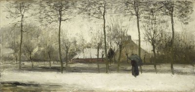 kış manzarası by Willem Maris