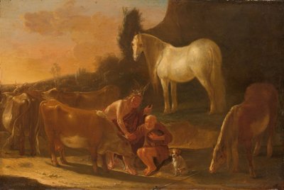 Merkür ve Io by Willem Ossenbeeck