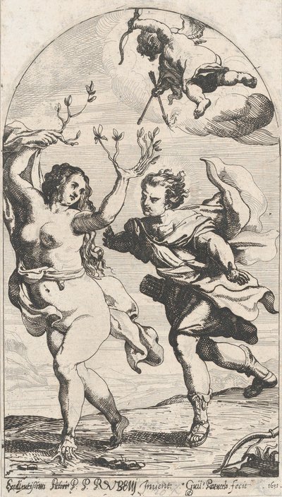 Daphne, Apollon