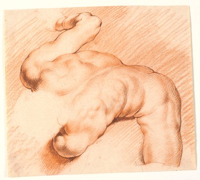 Güreşçiler Antik heykel grubu. Üst rakam by Willem Panneels