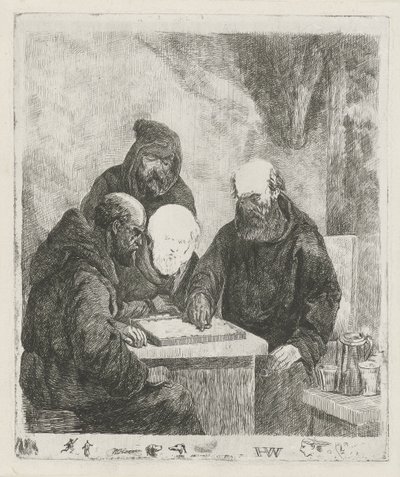 keşişleri kontrol etmek by Willem Pieter Hoevenaar