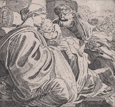 Kutsal Aile Dinleniyor, ca. 1615. by Willem Pietersz. Buytewech