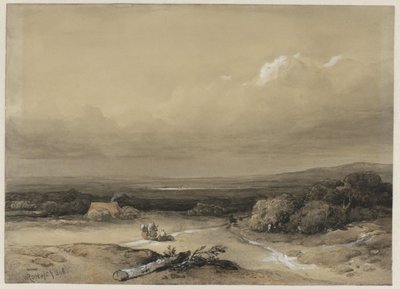 Manzara by Willem Roelofs (I) (signed by artist)