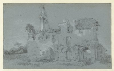 Rijnsburg Manastırı Harabeleri by Willem Schellinks