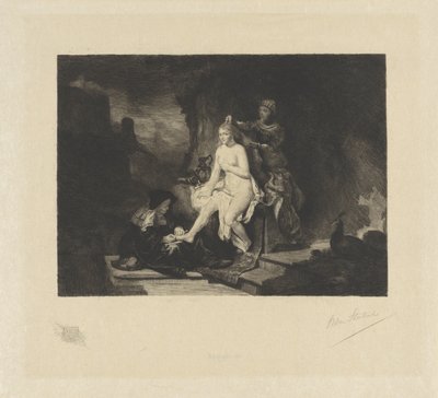 Bathsheba Tuvaleti by Willem Steelink (II) (signed by artist)