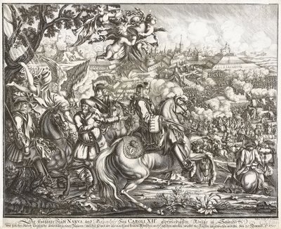 Narva Savaşı 19 Kasım 1700 by Willem Swidde