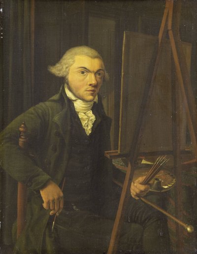 Bir Ressamın Portresi, muhtemelen Harmanus Uppink by Willem Uppink
