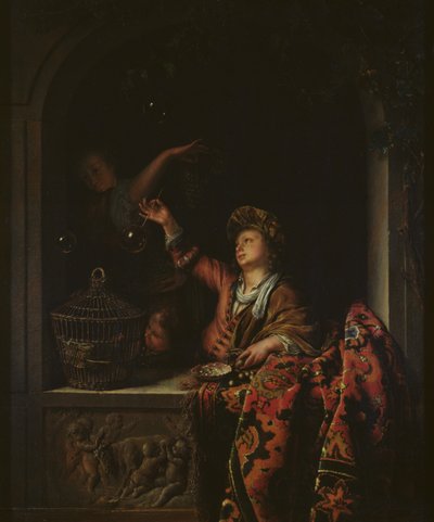 sabun köpüğü by Willem Van Mieris