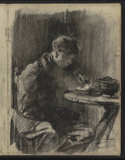 patates yiyen çocuk by Willem Arnoldus Witsen