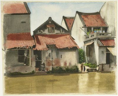 Batavia'nın aşağı şehri by Willem Arnoldus Witsen