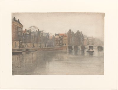 Amsterdam'daki Eski Waal by Willem Arnoldus Witsen