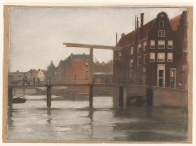 Amsterdam'da Uilenburg manzarası by Willem Arnoldus Witsen