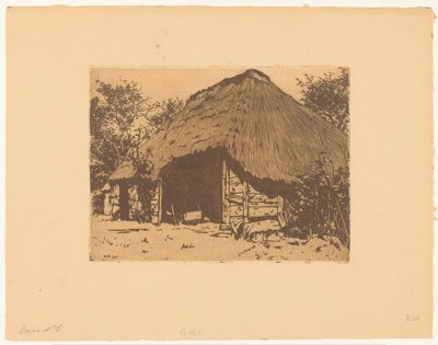 Brabant'ta açık ahır by Willem Arnoldus Witsen