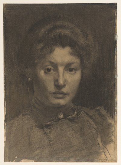 Bayan Marie Breitner-Jordan'ın Portresi by Willem Arnoldus Witsen