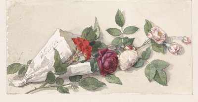 Gül ve sardunya buketi by Willem de Famars Testas