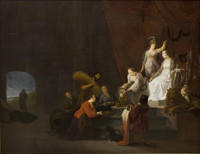 Barış Üzerine Alegori. Pax Minerva Tarafından Taçlanıyor by Willem de Poorter