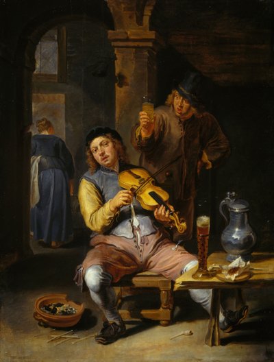 Kör Kemancı, 1637-1677. by Willem van Herp