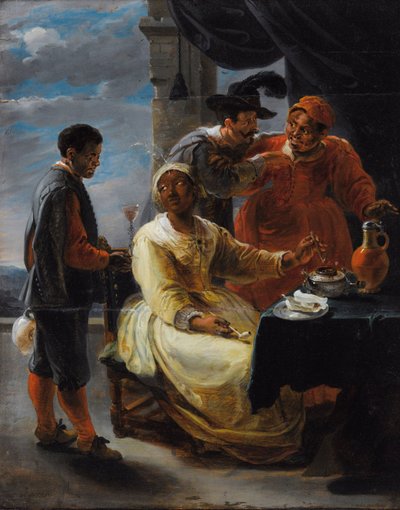 Tütün Tadımı by Willem van Herp the Elder