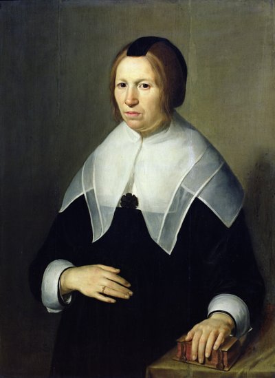 Bir Kadının Portresi by Willem van Honthorst