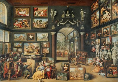 Apelles Stüdyosu by Willem van II Haecht