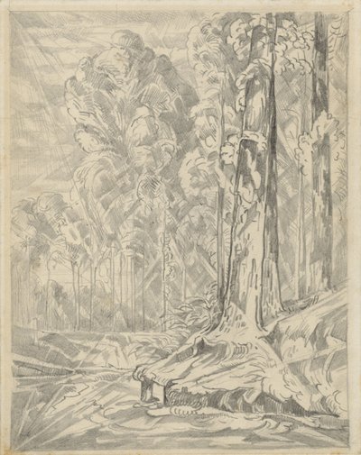 Uzun ağaçlar arasında temizlik by Willem van Konijnenburg