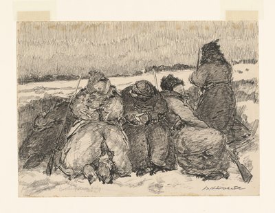 Fresh Merry War (nesnedeki orijinal başlık) by Willem van Schaik (signed by artist)