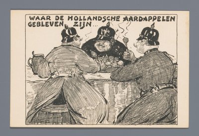 Hollanda patatesleri nereye gitti... (nesnedeki başlık) by Willem van Schaik