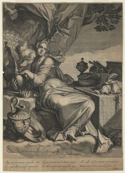 Dünyevi Mülkiyetlerin Kibir ve Geçici Doğası Alegorisi, 1608 by Willem van Swanenburgh