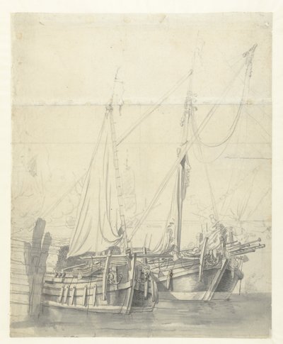 İki dönüşlü gemiler by Willem van de Velde (I)