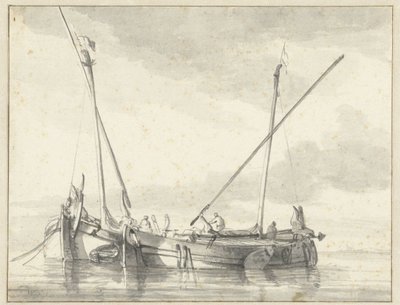 İki küçük zanaat by Willem van de Velde (II)