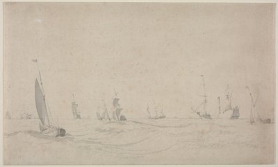 Kaba Denizde Nakliye, 1665. by Willem van de Velde