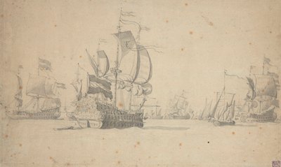  by Willem van de the Elder Velde