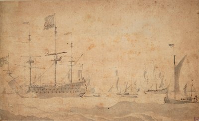  by Willem van de the Elder Velde