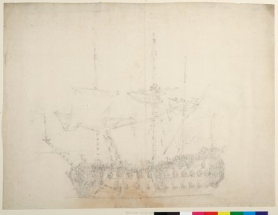  by Willem van de the Elder Velde