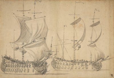  by Willem van de the Elder Velde