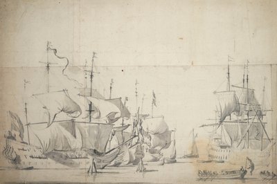  by Willem van de the Elder Velde
