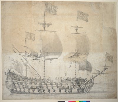  by Willem van de the Elder Velde