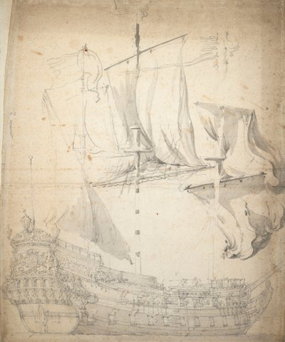  by Willem van de the Elder Velde