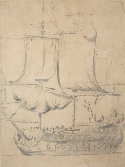  by Willem van de the Elder Velde