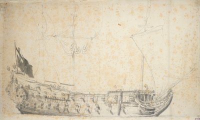  by Willem van de the Elder Velde
