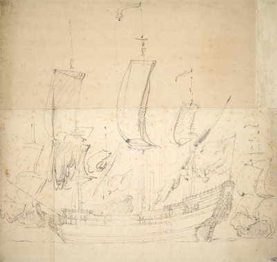  by Willem van de the Elder Velde